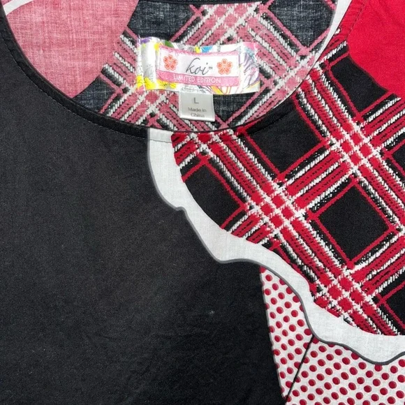 NWOT Koi scrub top size Large - Picture 6 of 11